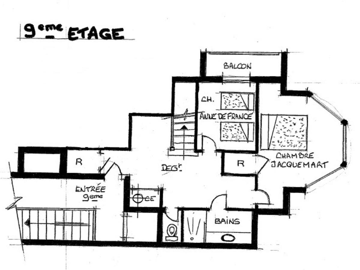 Appartement Panoramique Au Centre De Moulins Avec Terrasse, 2 Chambres, Et Equipements Modernes - Fr-1-489-412 Buitenkant foto